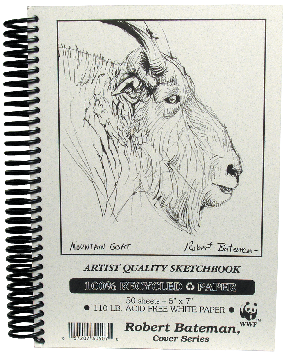 Robert Bateman Recycled Sketch Books