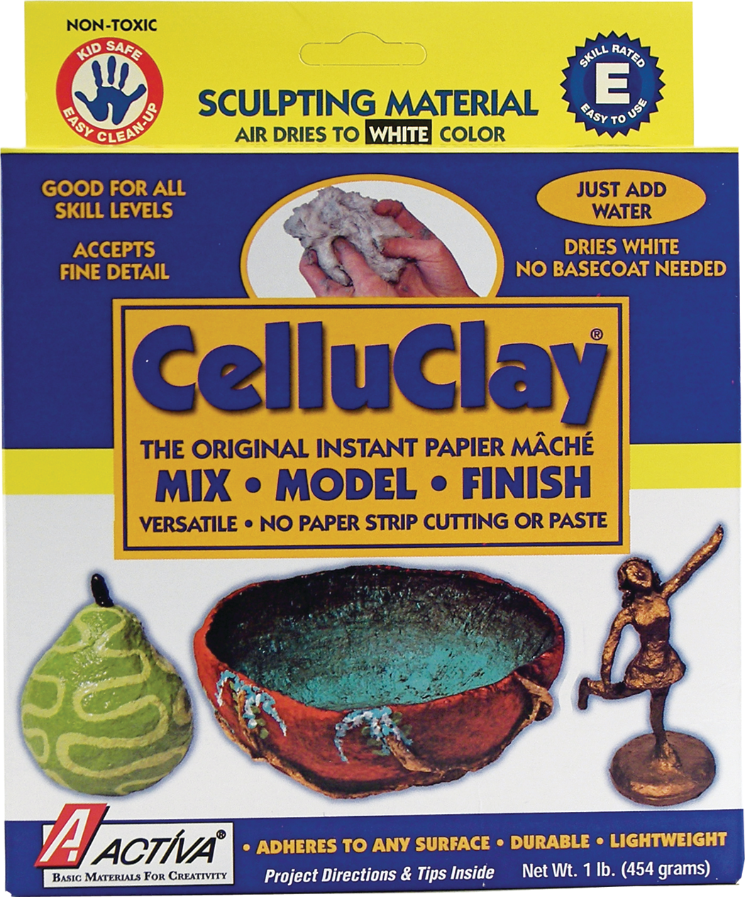 White Celluclay Instant Paper Mache