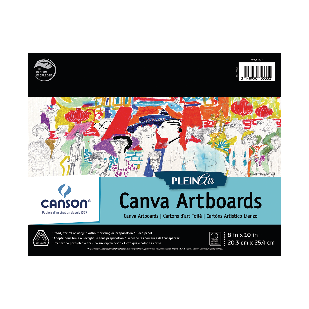 Canson Plein Air Canva Artboard Pads
