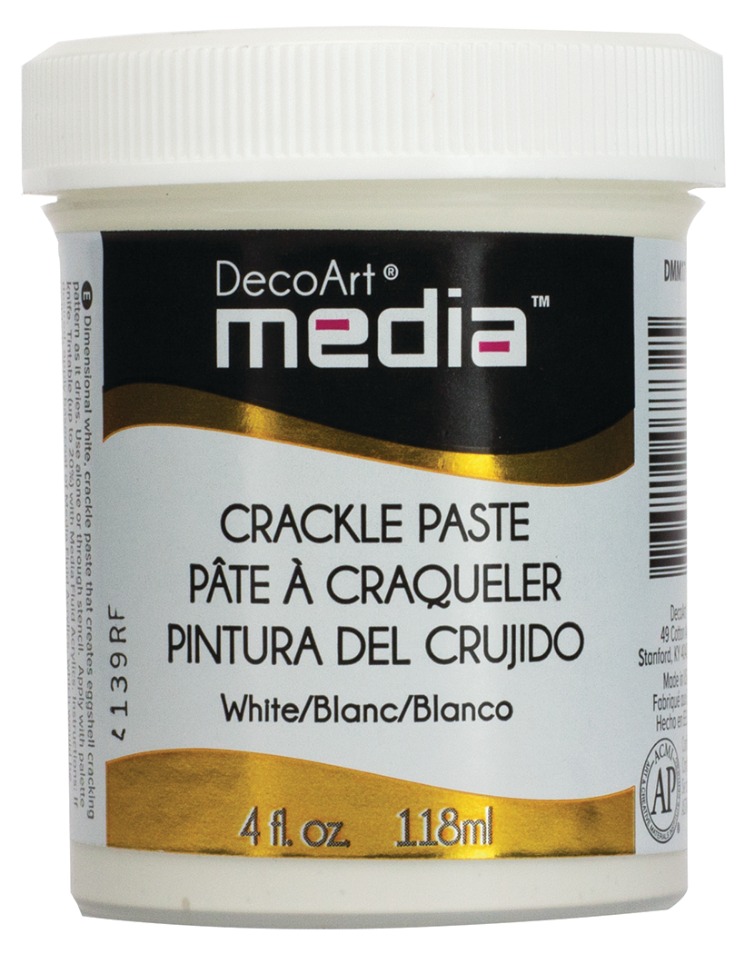 Decoart White Crackle Paste