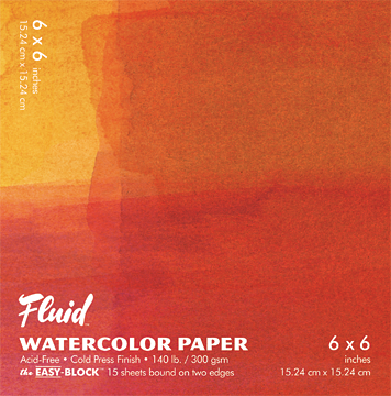 Fluid EZ Watercolor Blocks - 140lb Cold Press