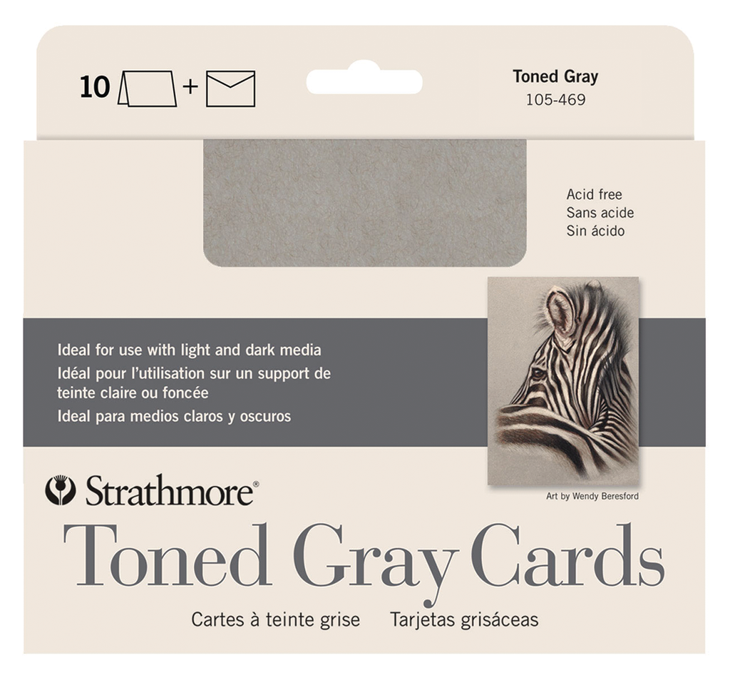 Toned Gray Creative Cards - 5"x7"