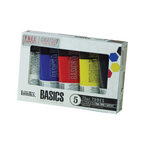Basics Acrylic Color 75ml Tube Set
