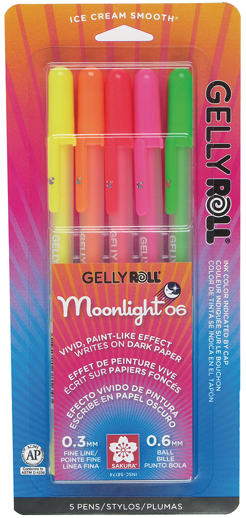 Gelly Roll Moonlight Neon Set