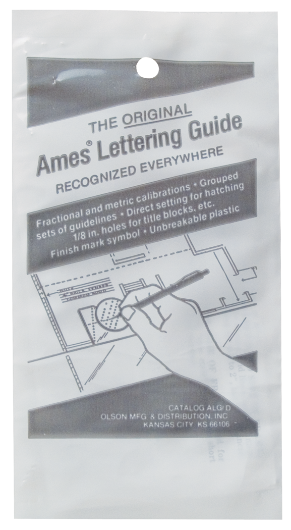 Ames Lettering Guide – Rileystreet Art Supply