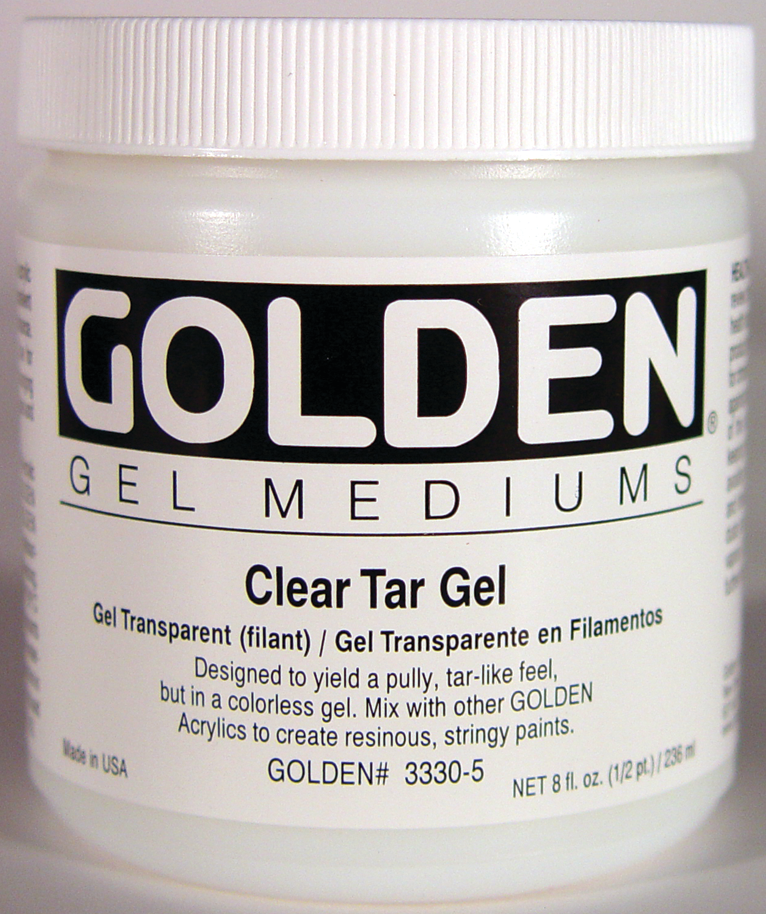 Golden Clear Tar Gel