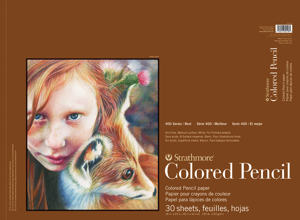 Strathmore Colored Pencil Pads 400 Series