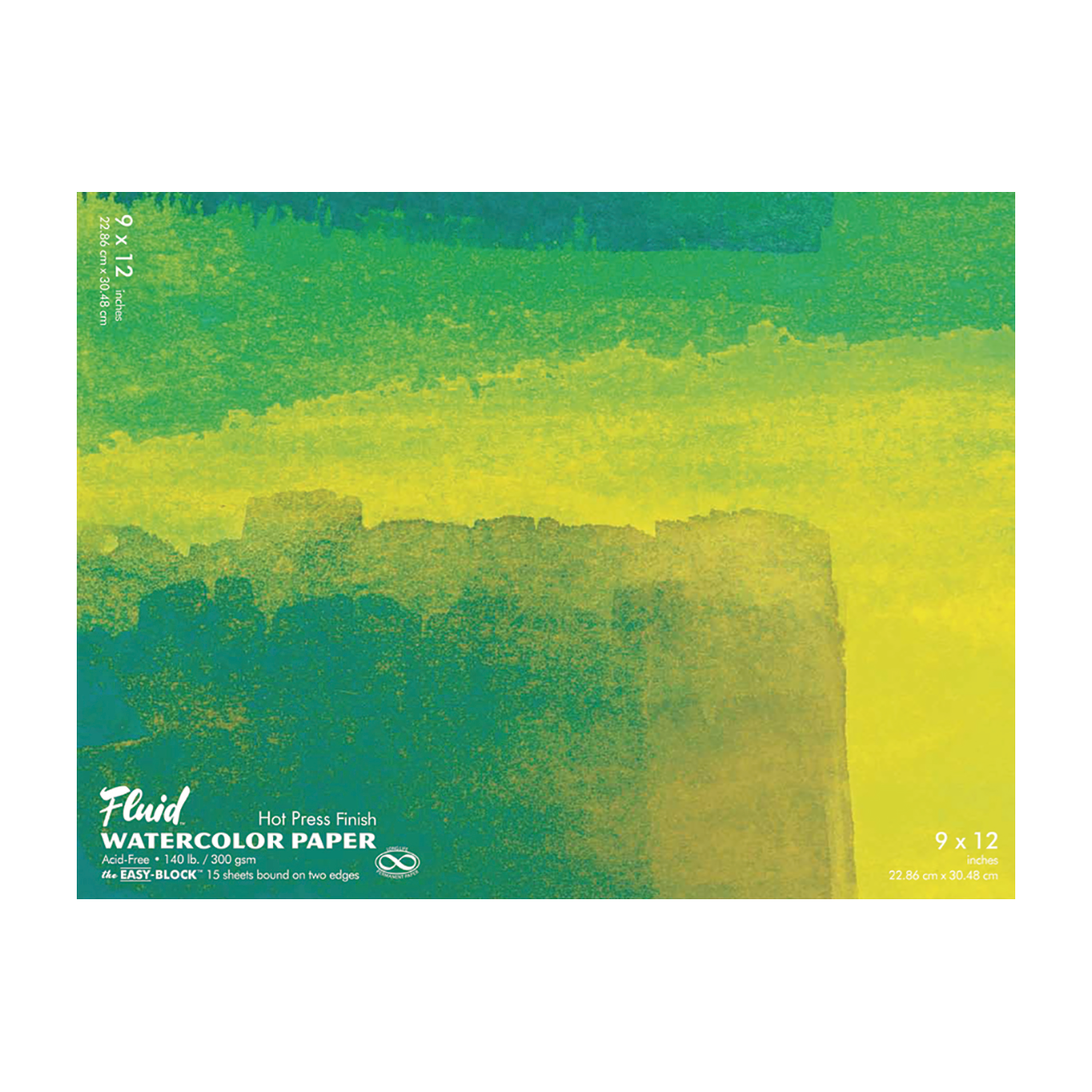 Fluid EZ Watercolor Blocks - 140lb Hot Press