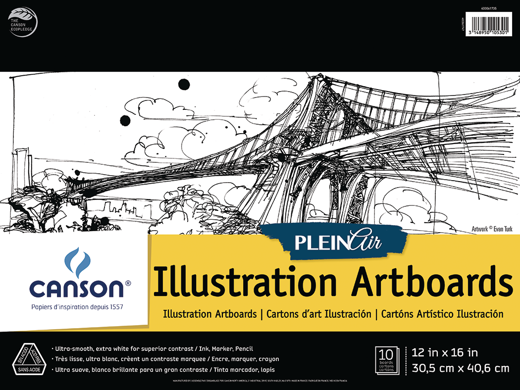 Canson Plein Air Illustration Artboard Pads