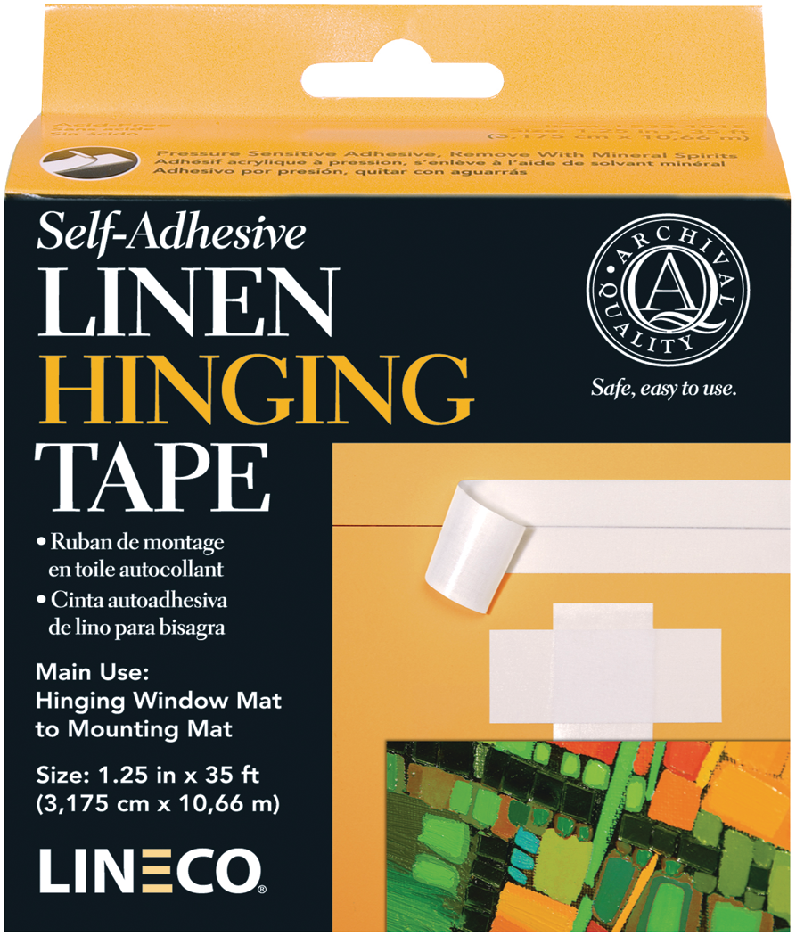 Lineco Self Adhesive Linen Hinging Tape