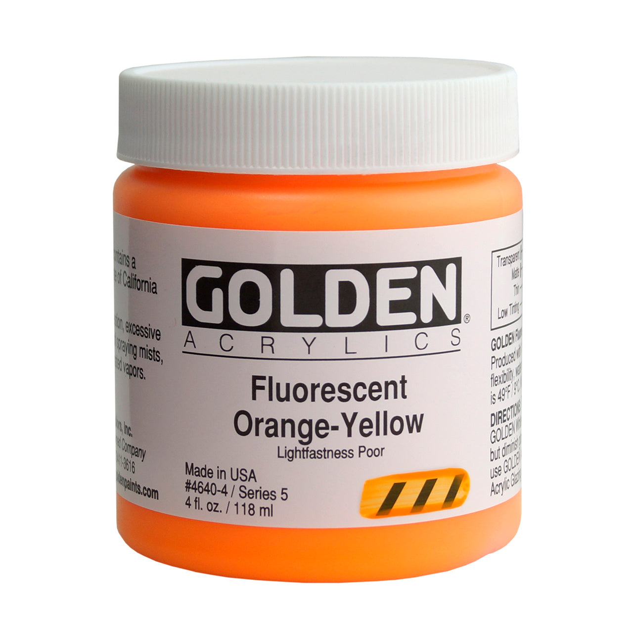 Golden Fluorescent Acrylics
