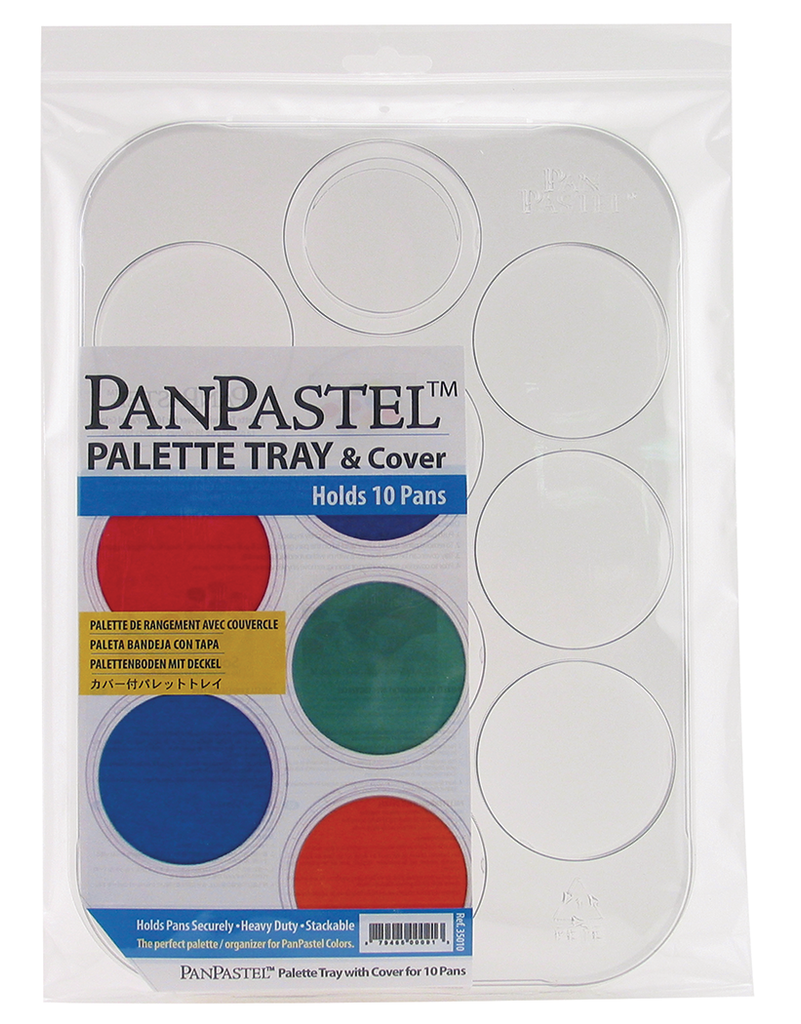 Pan Pastel Empty 10 Color Tray