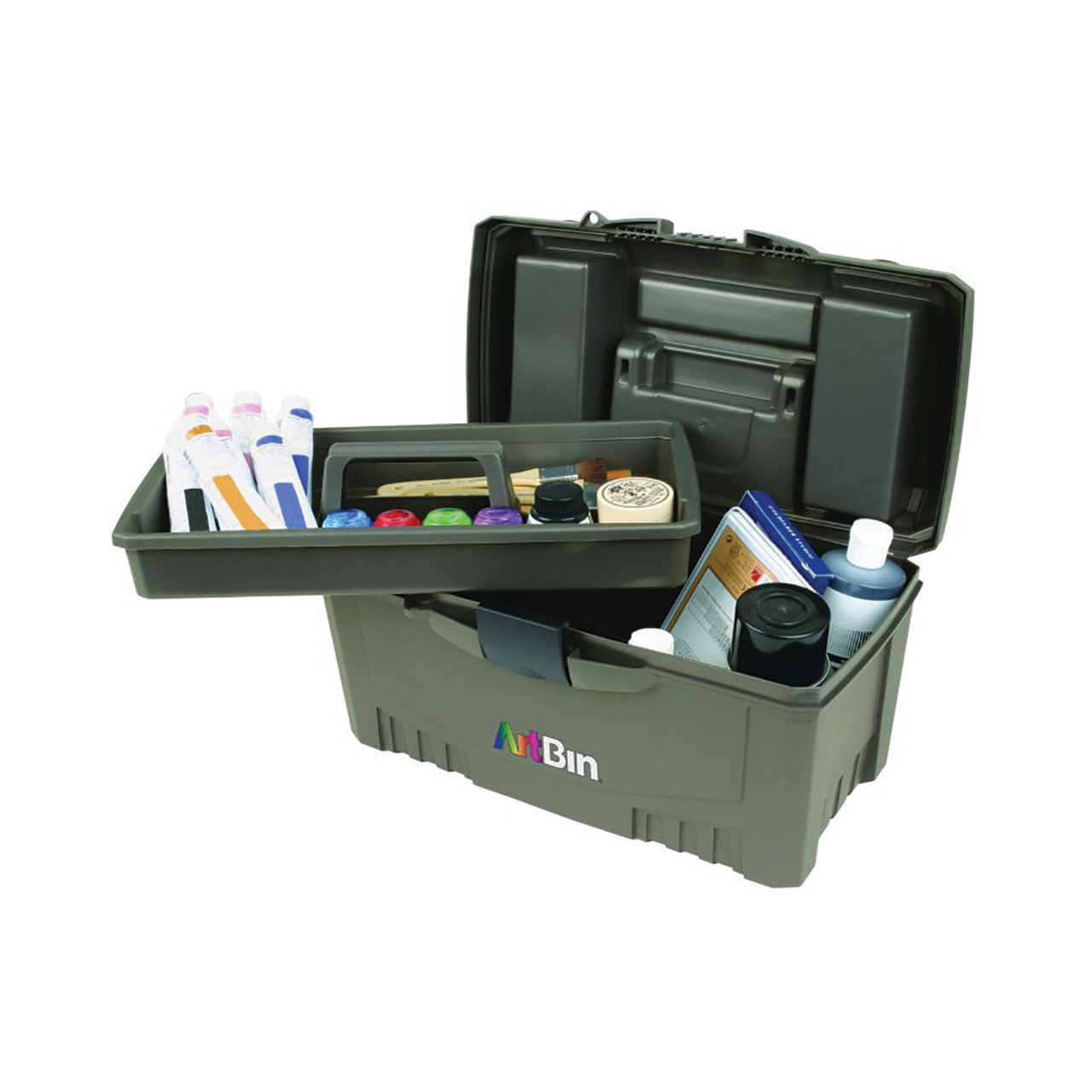 Twin Top Storage Box (With Lift-Out Tray)