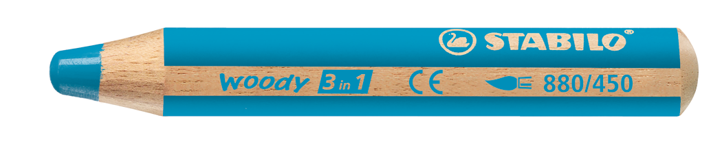 Stabilo Woody 3 in 1 Large Watercolor Pencils