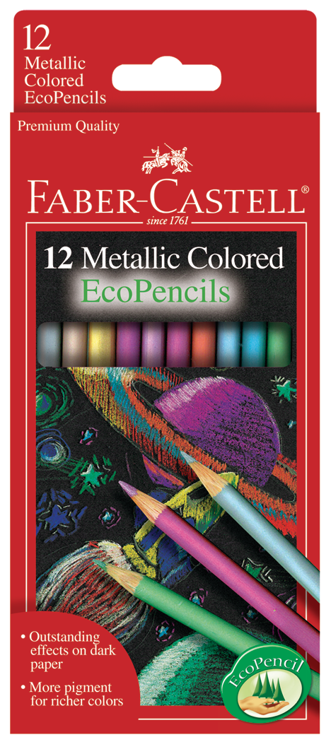 Faber Castell Metallic Colored EcoPencils Set