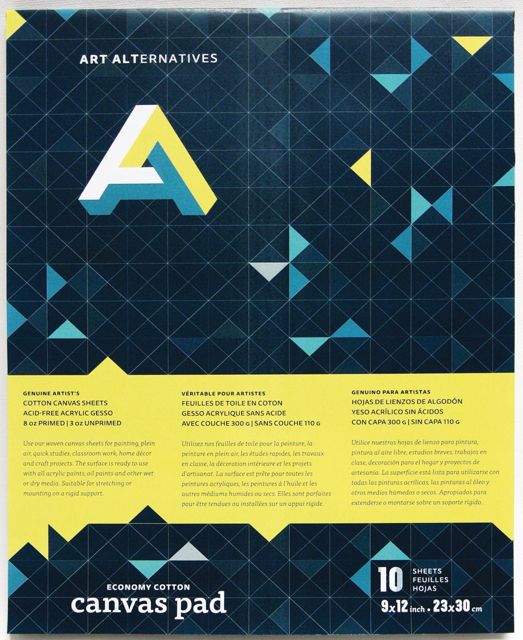 Art Alternatives Real Cotton Canvas Pad