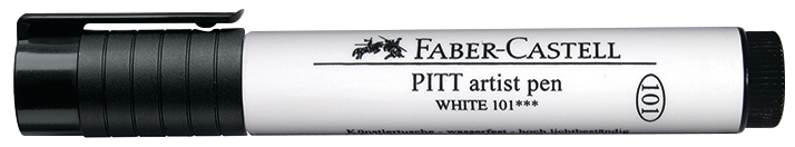 PITT White Artist Pen