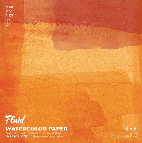 Fluid EZ Watercolor Blocks - 140lb Cold Press