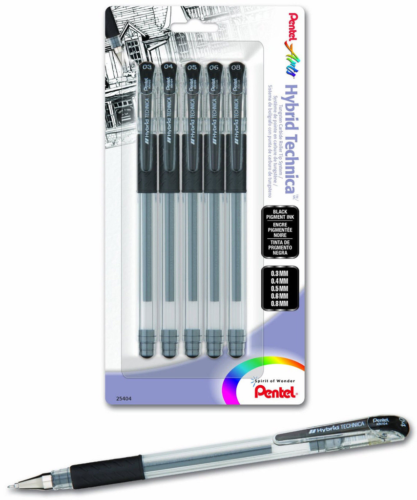 Hybrid Technica 5 Pen Set