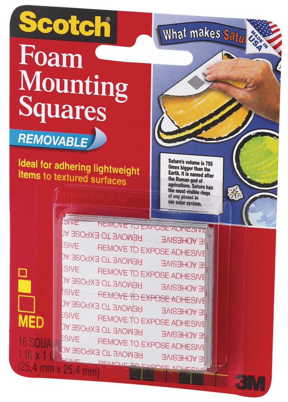Scotch Removable Mounting Squares