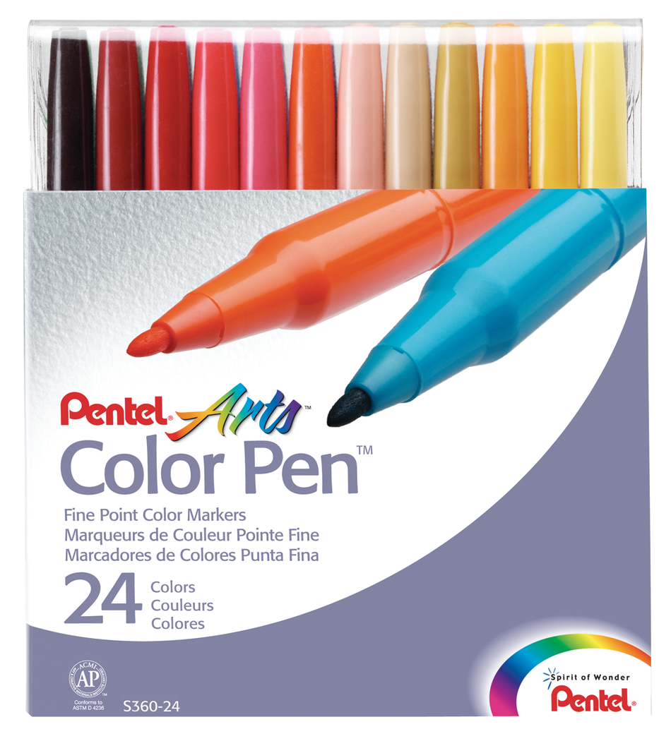 Pentel Color Pen Sets