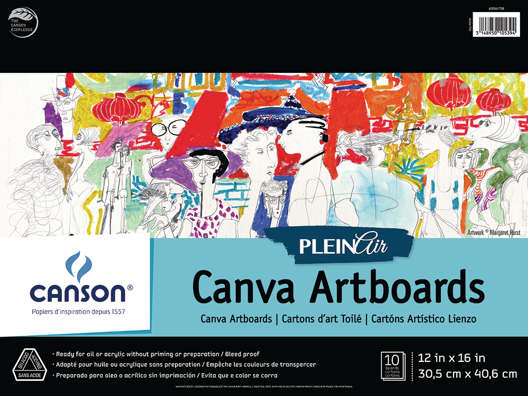 Canson Plein Air Canva Artboard Pads