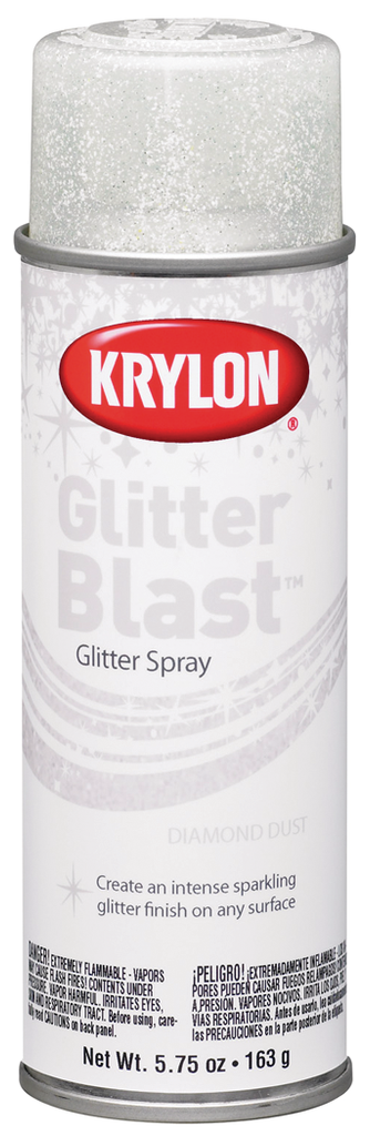 Krylon Glitter Blast Gloss Clear Glitter Spray Paint (NET WT. 10.25-oz) at