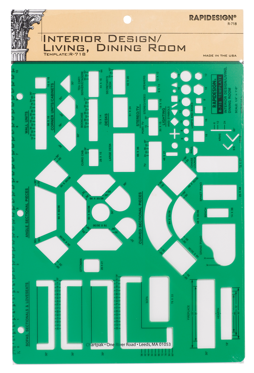 Living/Dining Room Design Template