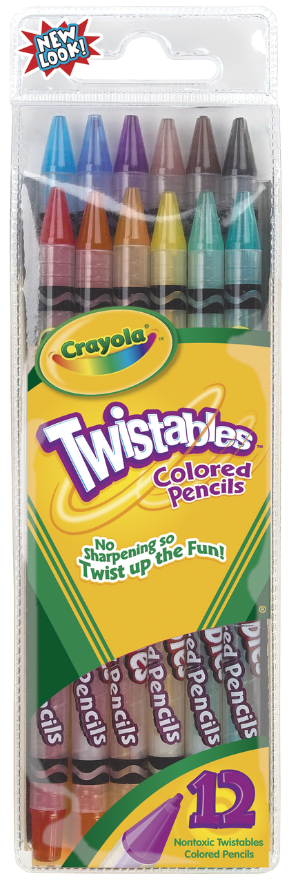 Crayola Twistable Colored Pencil Set
