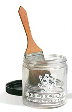 Silicoil Brush Washing Jar