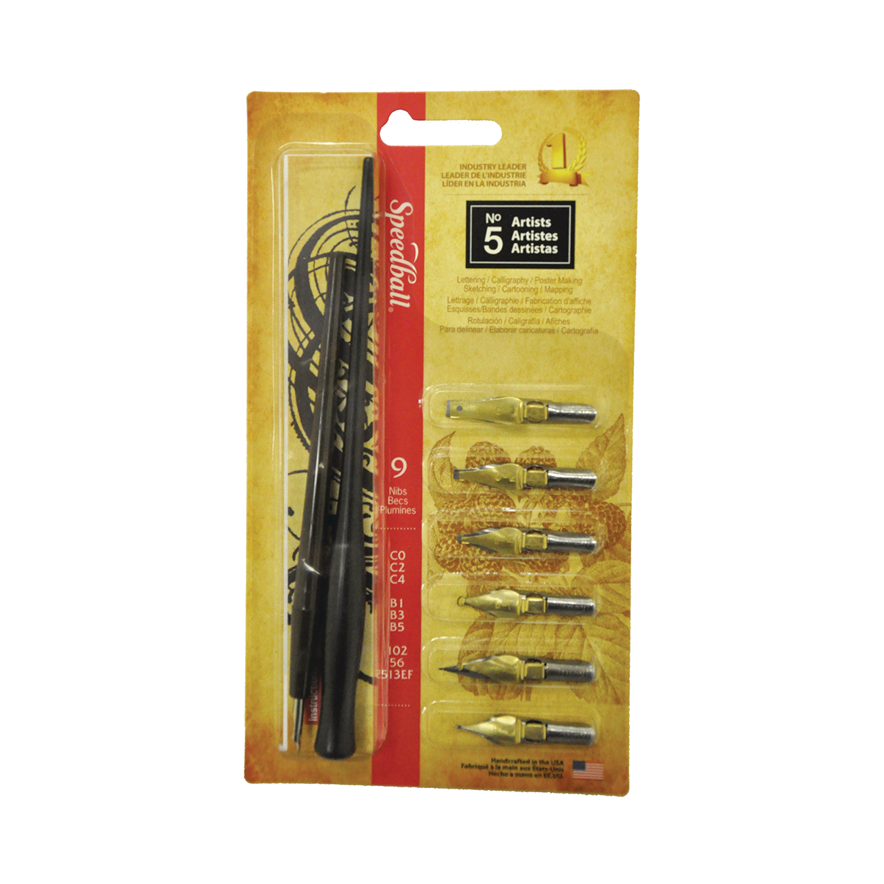 Artists' No. 5 Dip Pen Set
