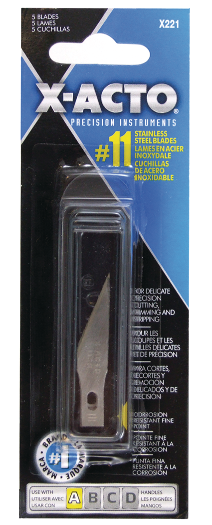 X-Acto #11 Stainless Steel Blades