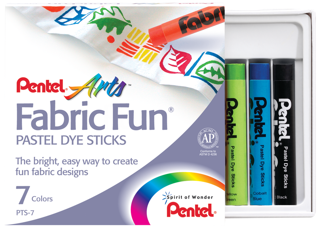 Pentel Arts Fabric Fun Dye Sticks