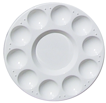 10 Well Round Palette Tray