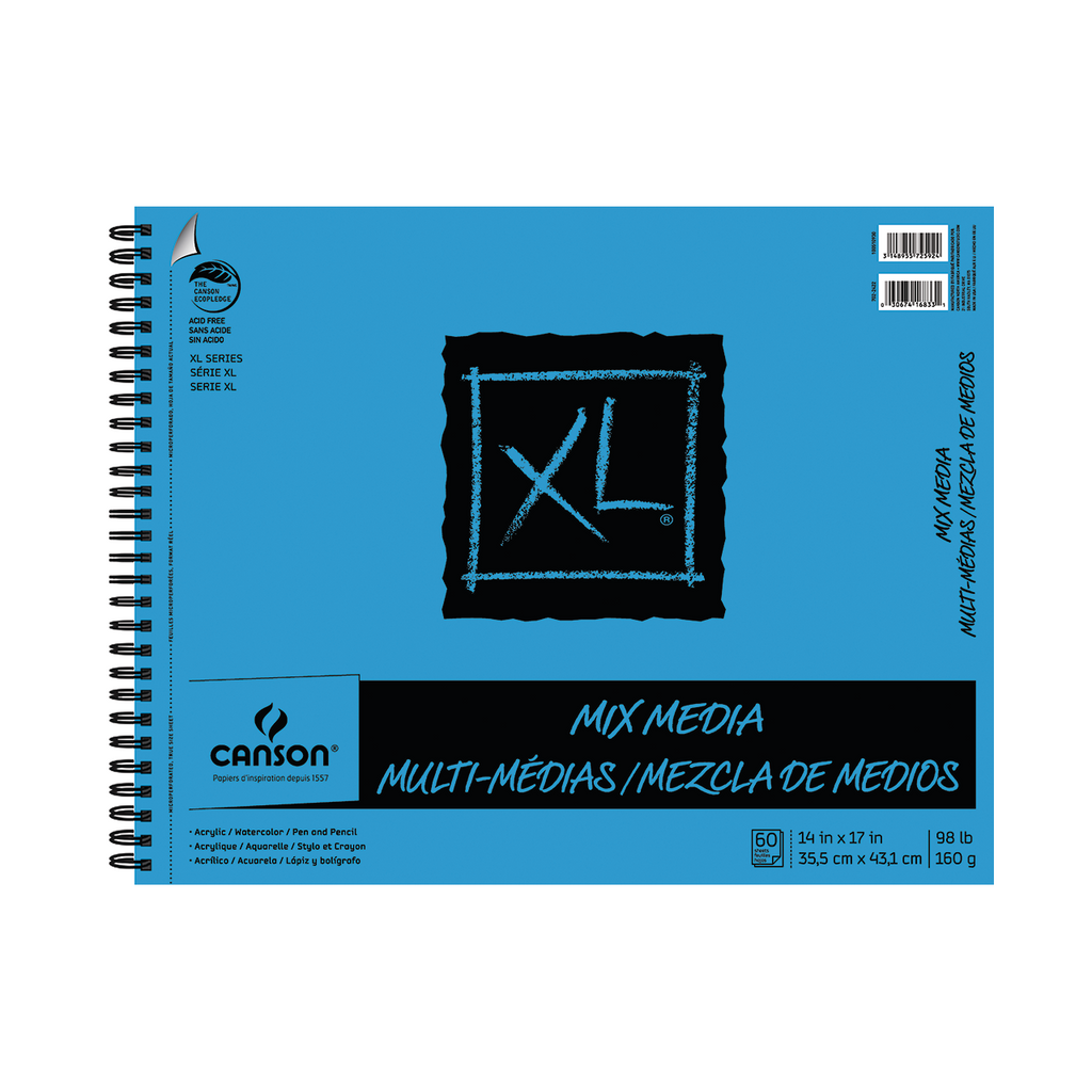 Canson 9 x 12 XL Rough Mix Media Pad