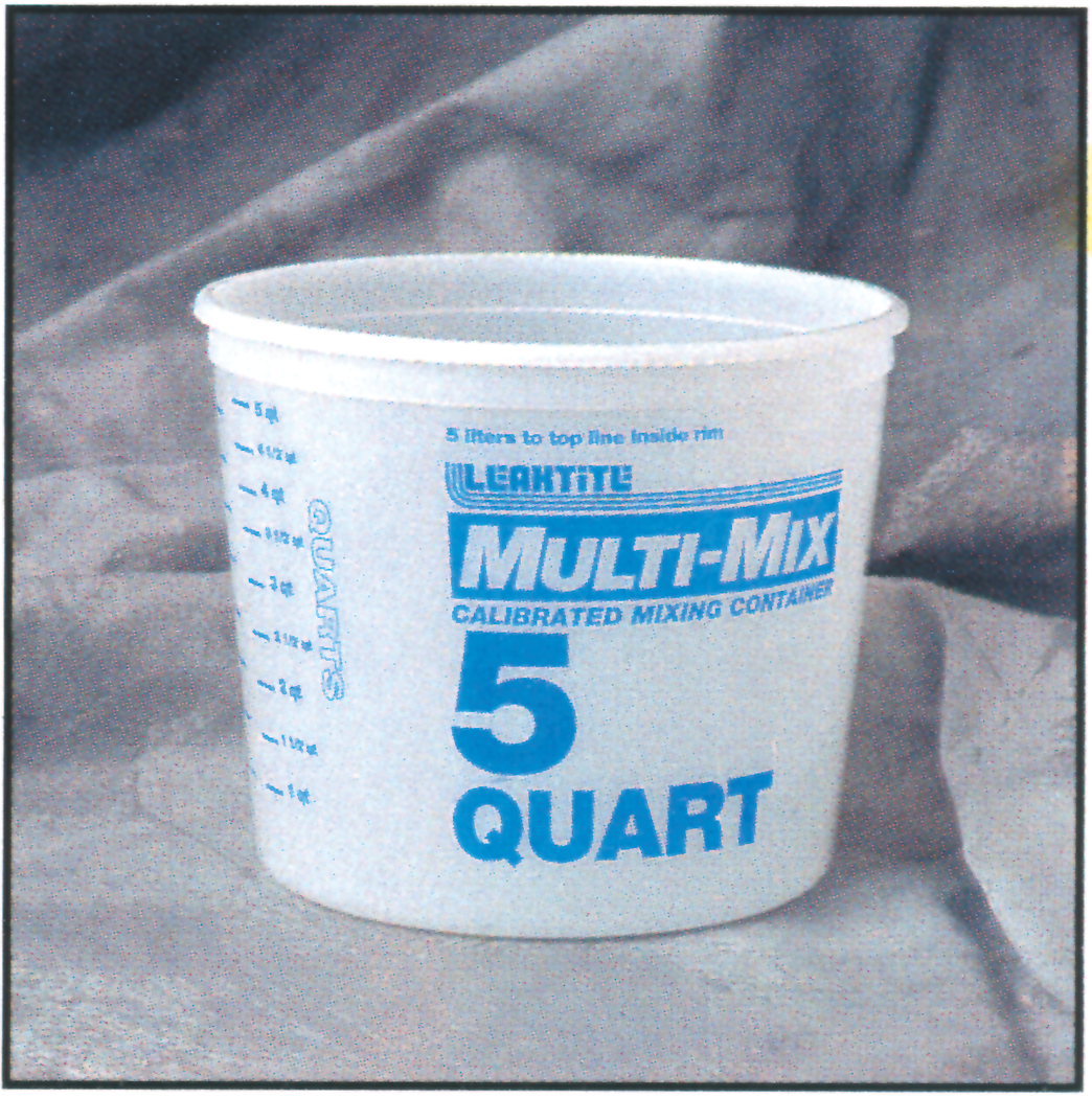 Multi Mix Plastic Pails