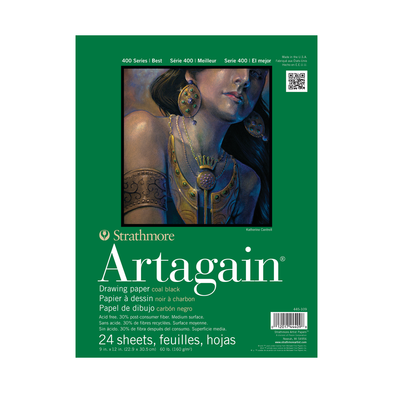 Artagain Black Paper Pads