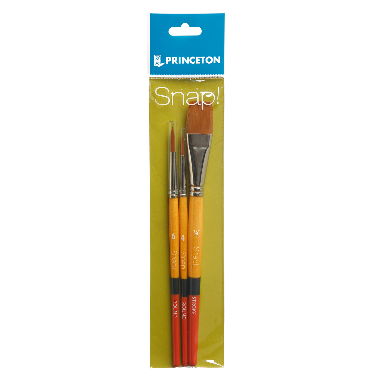 Princeton Snap Gold Taklon Brush Sets