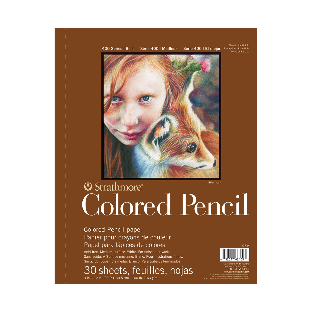 Strathmore Colored Pencil Pads 400 Series