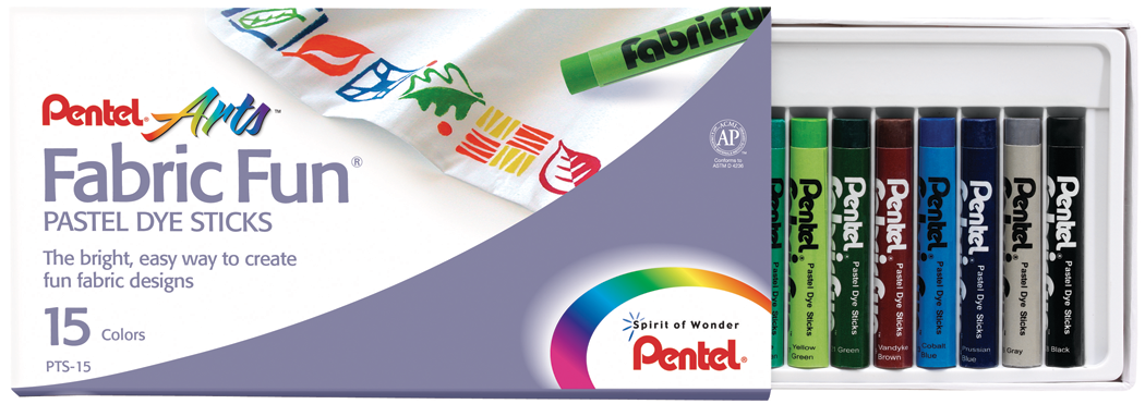Pentel Arts Fabric Fun Dye Sticks
