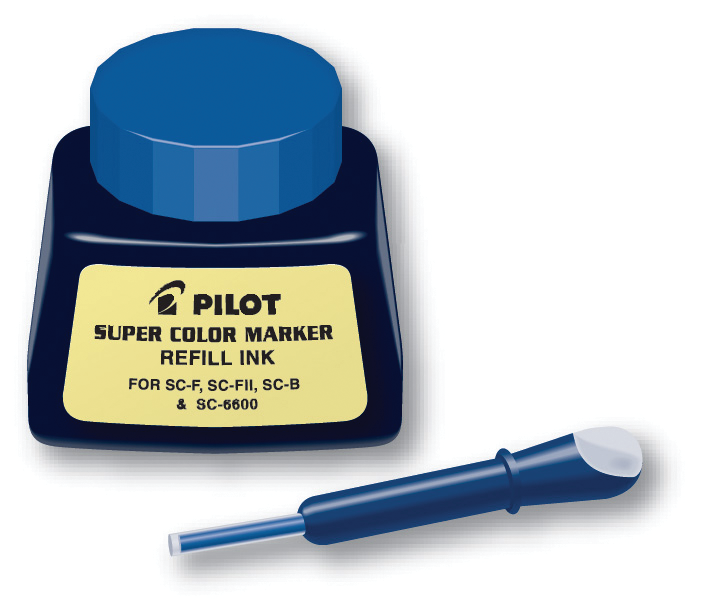 Pilot Super Color Jumbo Marker Refills