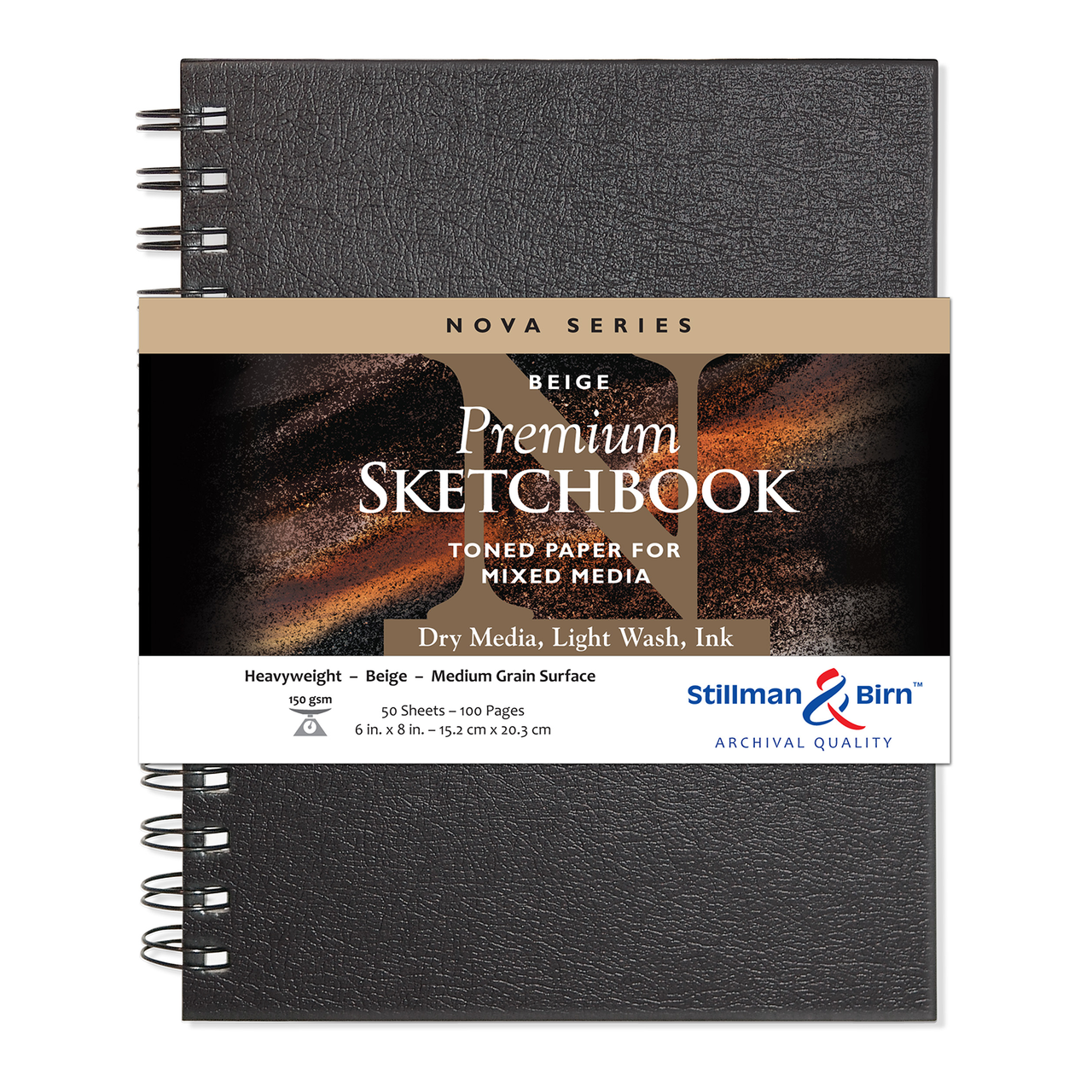Stillman & Birn Nova Toned Beige Sketchbooks