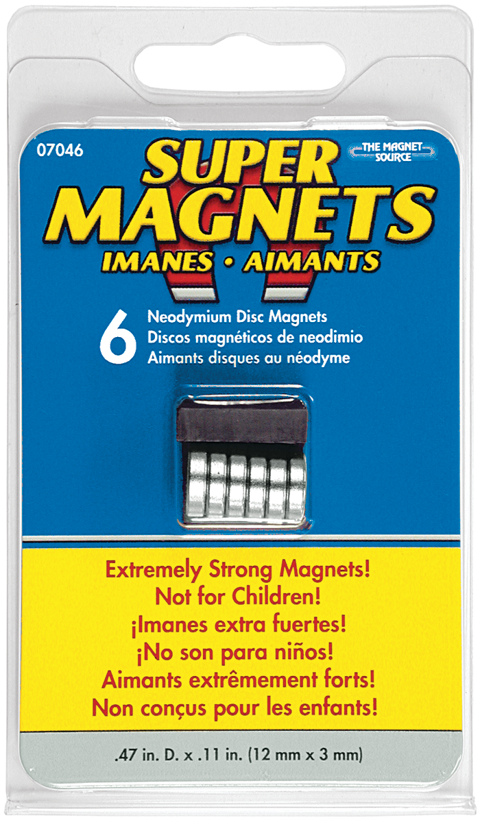 Super Magnets - Neodymium Disc Magnets