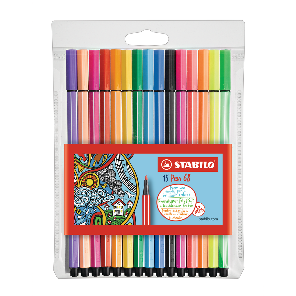 Stabilo Pen 68 Color Parade Marker Set