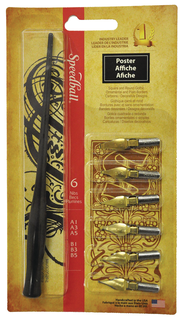 Poster Dip Pen Set