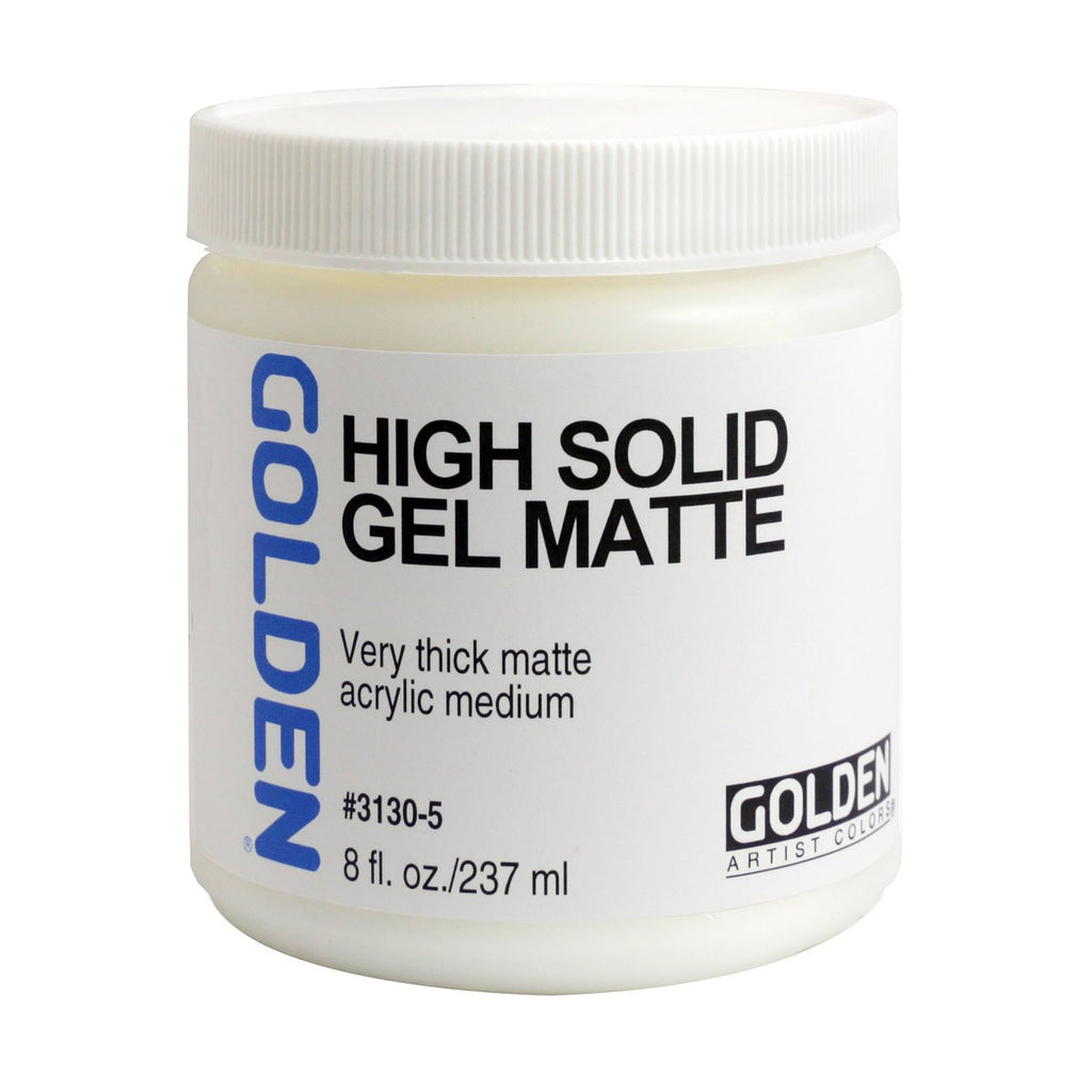 Golden High Solid Gel Matte - 8oz Jar
