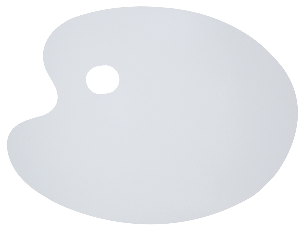 E-Z Clean Oval Palette