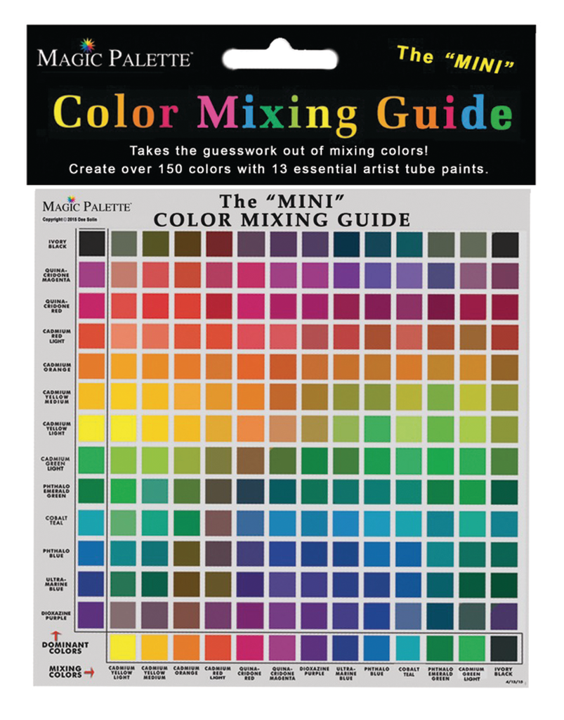 Color Magic Guide Magic Palette Mini Color Mixing Guides – Rileystreet Art Supply