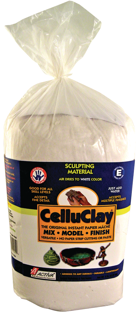 White Celluclay Instant Paper Mache