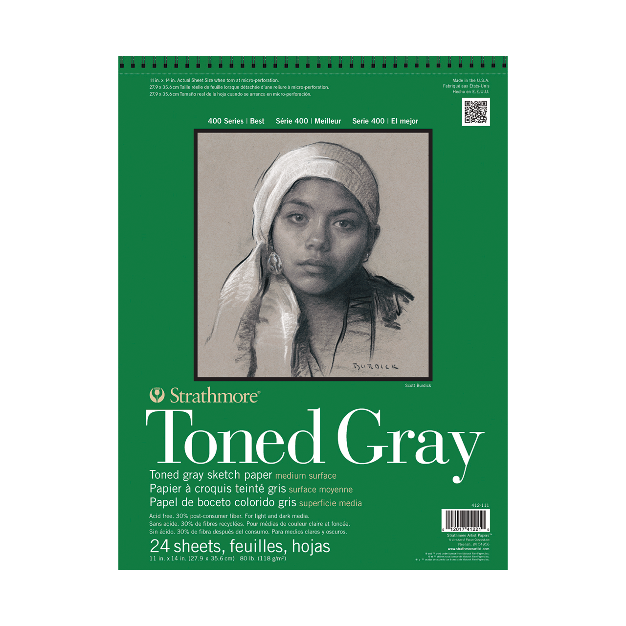 Strathmore Toned Gray Sketch Pads
